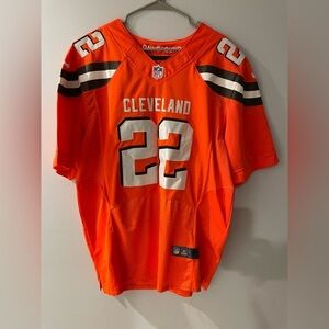Nike NFL Cleveland Browns Jabrill Peppers Orange Jersey size 48 1 grande